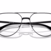 Michael Kors MK3092 1005 - Black Shiny eyeglasses angle view