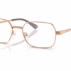 Michael Kors MK3094 1899 - Beige Gold eyeglasses angle view