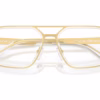 Michael Kors MK3111 1908 - Yellow Gold eyeglasses angle view