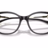 Michael Kors MK4076U 3332 - Black eyeglasses angle view