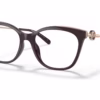 Michael Kors MK4076U 3344 - Brown eyeglasses angle view