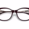 Michael Kors MK4076U 3344 - Brown eyeglasses angle view