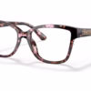 Michael Kors MK4082 3099 - Pink Tortoise eyeglasses angle view