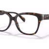 Michael Kors MK4091 3006 - Dark Tortoise eyeglasses angle view