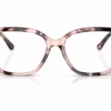 Michael Kors MK4101U 3009 - Pink Tortoise eyeglasses front view