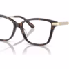 Michael Kors MK4105BU 3006 - Dark Tortoise eyeglasses angle view