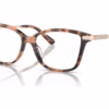Michael Kors MK4105BU 3555 - Pink Tortoise eyeglasses angle view