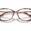 Michael Kors MK4105BU 3555 - Pink Tortoise eyeglasses angle view