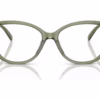 Michael Kors MK4109U 3944 - Green Transparent eyeglasses front view
