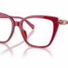Michael Kors MK4110U 3955 - Red eyeglasses angle view