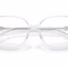 Michael Kors MK4111U 3957 - Clear Transparent eyeglasses angle view