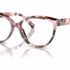 Michael Kors MK4114 3946 - Pink Pearlized Tortoise eyeglasses angle view