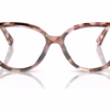 Michael Kors MK4114 3946 - Pink Pearlized Tortoise eyeglasses front view