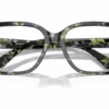 Michael Kors MK4115U 3953 - Amazon Green Tortoise eyeglasses angle view