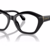 Michael Kors MK4116U 3005 - Black eyeglasses angle view