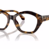 Michael Kors MK4116U 3006 - Dark Tort eyeglasses angle view