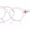 Michael Kors MK4116U 3015 - Clear eyeglasses angle view