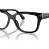 Michael Kors MK4117U 3005 - Black eyeglasses angle view