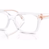 Michael Kors MK4117U 3015 - Clear eyeglasses angle view