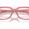 Michael Kors MK4117U 3970 - Rose Transparent eyeglasses angle view