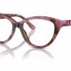 Michael Kors MK4120U 3998 - Plum Graphic Tortoise eyeglasses angle view