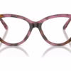 Michael Kors MK4120U 3998 - Plum Graphic Tortoise eyeglasses front view