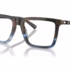 Michael Kors MK4124U 3977 - Blue Block Tortoise eyeglasses angle view
