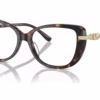 Michael Kors MK4125BU 3006 - Dark Tortoise eyeglasses angle view