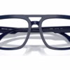 Michael Kors MK4126 4009 - Navy Solid eyeglasses angle view