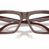 Michael Kors MK4128U 4007 - Nutmeg Solid eyeglasses angle view