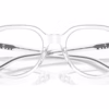 Michael Kors MK4129 3015 - Clear eyeglasses angle view