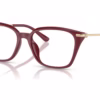 Michael Kors MK4133D 4004 - Deep Red eyeglasses angle view