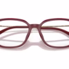 Michael Kors MK4133D 4004 - Deep Red eyeglasses angle view