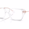 Michael Kors MK4134U 3015 - Clear eyeglasses angle view
