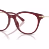Michael Kors MK4135U 4004 - Deep Red eyeglasses angle view
