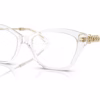 Michael Kors MK4136 3015 - Clear eyeglasses angle view