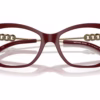 Michael Kors MK4136 4004 - Deep Red eyeglasses angle view