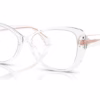 Michael Kors MK4138B 3015 - Clear eyeglasses angle view