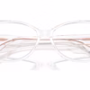 Michael Kors MK4138B 3015 - Clear eyeglasses angle view