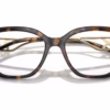 Michael Kors MK4140U 3006 - Dark Tortoise eyeglasses angle view