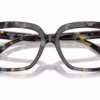 Michael Kors MK4143 3952 - Blue Tortoise eyeglasses angle view