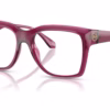 Michael Kors MK4144U 4020 - Berry Transparent eyeglasses angle view