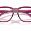 Michael Kors MK4144U 4020 - Berry Transparent eyeglasses angle view