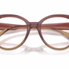 Michael Kors MK4145U 3256 - Dusty Rose Light Brown eyeglasses angle view