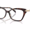 Michael Kors MK4146U 3006 - Dark Tortoise eyeglasses angle view