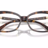 Michael Kors MK4146U 3006 - Dark Tortoise eyeglasses angle view