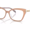 Michael Kors MK4146U 4015 - Light Sand eyeglasses angle view