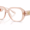 Michael Kors MK4148U 3449 - Light Sand eyeglasses angle view