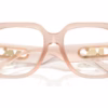 Michael Kors MK4148U 3449 - Light Sand eyeglasses angle view