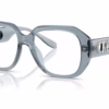 Michael Kors MK4148U 4014 - Denim Transparent eyeglasses angle view